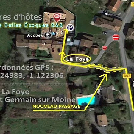 Les Belles Epoques - Proche Puy Du Fou Bed and Breakfast 3*